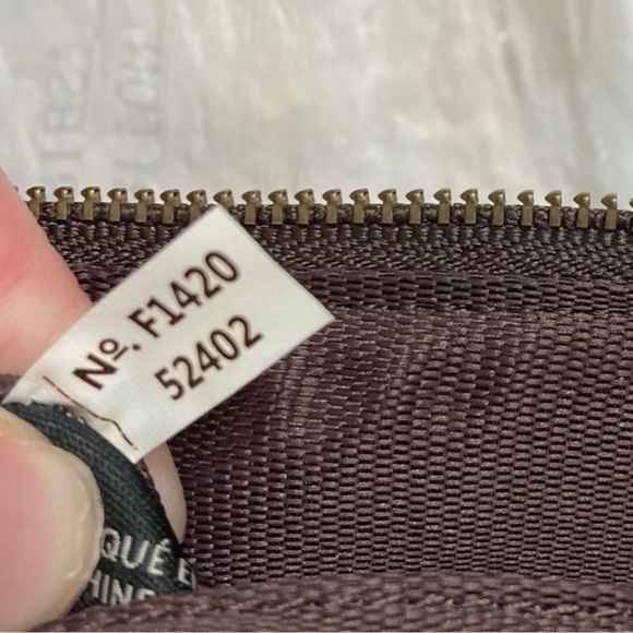 Coach MINI STUDS WRISTLET clutch bag burgundy:maroon rare Beautiful embellished
